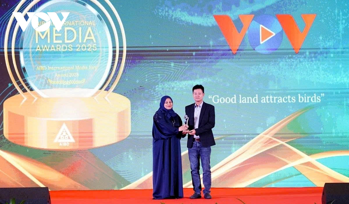 AIBD honours VOV with jury award at Asia Media Summit 2025